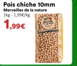 Hmarket MERVEILLES DE LA NATURE Pois chiche 10mm offre