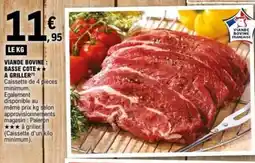 E.Leclerc Viande bovine: basse cote a griller offre