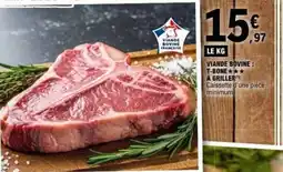 E.Leclerc Viande bovine: t-bone a griller offre
