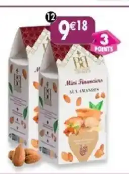 Maximo Lot de 2 boîtes de mini financiers pur beurre saveur amande offre