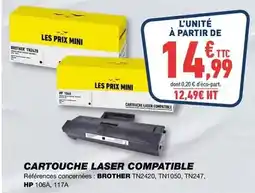 Bureau Vallée Cartouche laser compatible offre