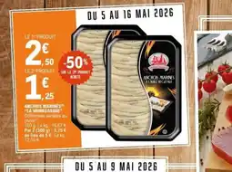 E.Leclerc LA MONEGASQUE Anchois marines offre