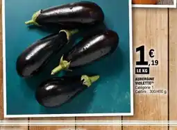 E.Leclerc Aubergine violette offre