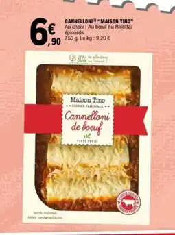 E.Leclerc MAISON TINO Cannelloni offre