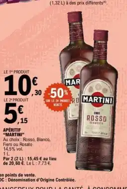 E.Leclerc MARTINI Apéritif offre