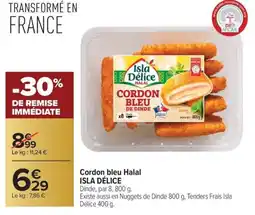 Carrefour Market Cordon bleu halal isla délice offre