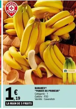 E.Leclerc PANIER DU PRIMEUR Bananes offre