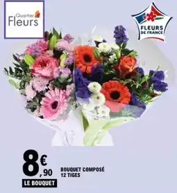 E.Leclerc Bouquet composé 12 tiges offre