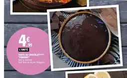 E.Leclerc POMONE Tarte au chocolat offre