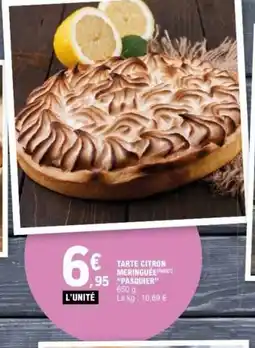 E.Leclerc PASQUIER Tarte citron meringuee offre