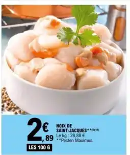 E.Leclerc Noix de saint-jacques offre
