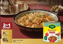 Carrefour Market Raviolis cuisinés halal zakia offre