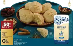 Carrefour Market Semoule de blé samia offre