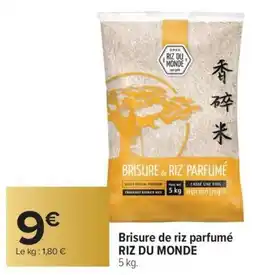 Carrefour Market Brisure de riz parfumé riz du monde offre