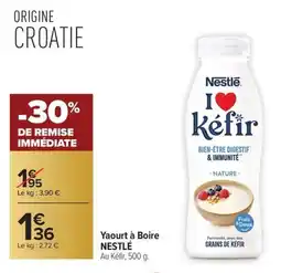 Carrefour Market Yaourt à boire nestlé offre