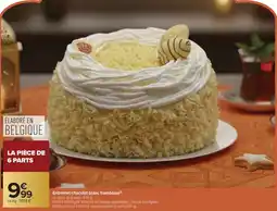 Carrefour Market Entremet chocolat blanc framboise offre