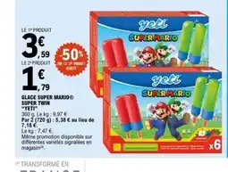 E.Leclerc YETI Glace super mario super twin offre