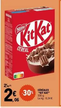 E.Leclerc KIT KAT Céréales offre