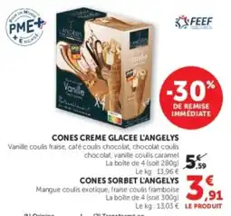 U Express Cones creme glacee l'angelys offre