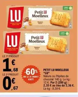 E.Leclerc LU Petit lu moelleux offre