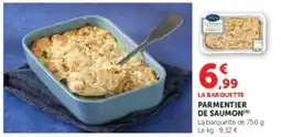 U Express Parmentier de saumon offre
