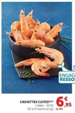 U Express Crevettes cuites offre