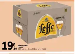 E.Leclerc LEFFE Bière blonde offre