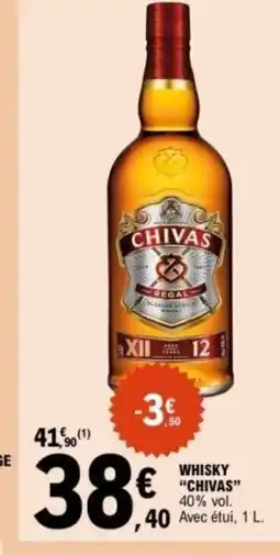 E.Leclerc CHIVAS Whisky offre