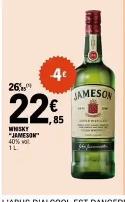 E.Leclerc JAMESON Whisky offre