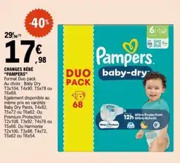 E.Leclerc PAMPERS Changes bébé offre
