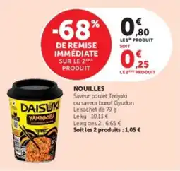 U Express Nouilles offre