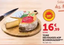 U Express Tome des bauges aop schmidhausers offre