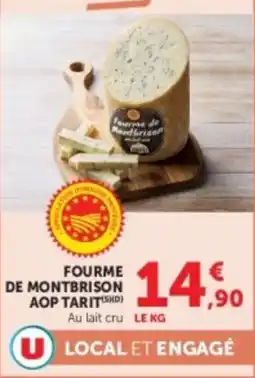 U Express Fourme de montbrison aop tarit offre