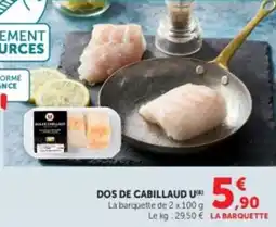 U Express Dos de cabillaud u offre