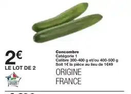 Monop' Concombre offre