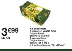 Monop' Kit guacamole offre