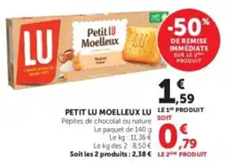 U Express Petit lu moelleux lu offre