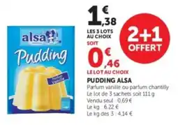 U Express Pudding alsa offre