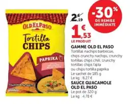U Express Gamme old el paso offre