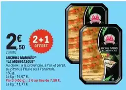 E.Leclerc Anchois marinés offre