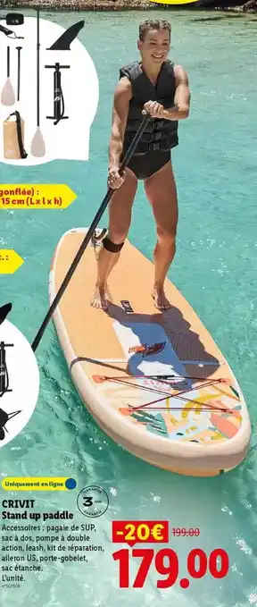 Crivit - stand up padella