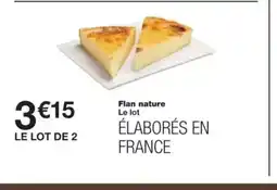 Monop' Flan nature offre