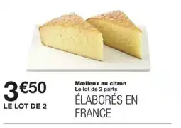 Monop' Moelleux au citron offre