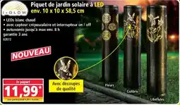 Norma I-Glow Piquet de jardin solaire à led offre