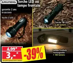 Norma Grundig torche led ou offre