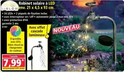 Norma I-Glow Robinet solaire à led offre