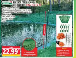 Norma Power Garden Clôture mobile avec accessoires offre
