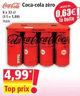 Norma Coca-cola zéro offre