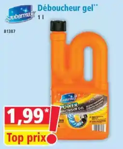 Norma Saubermax Déboucheur gel offre