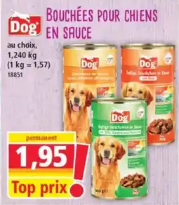 Norma Dog bouchées pour chiens en sauce offre